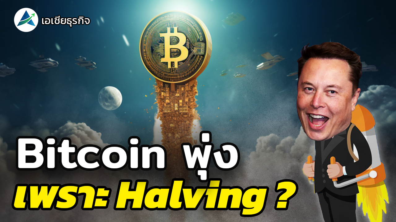 Bitcoin พุ่ง เพราะ Halving